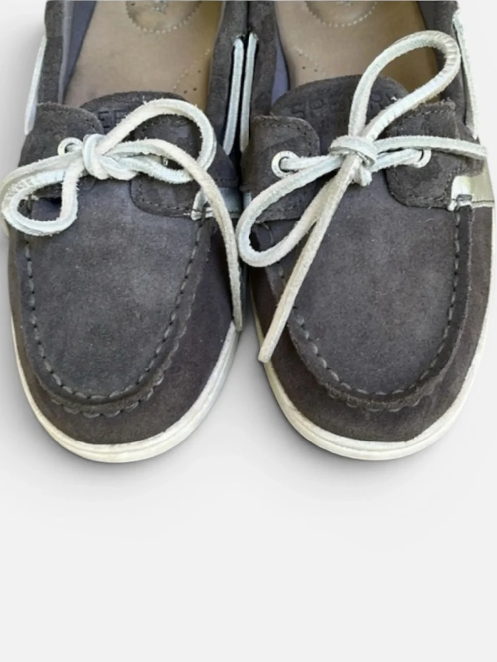 Sperry Starfish Leather Boat Shoe Women’s Size 8 1/2